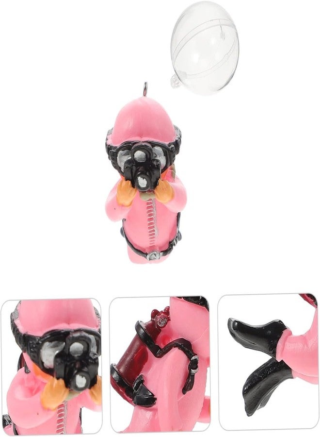 VAYINATO® قطعتان (لون عشوائي) غواص صغير عائم لطيف لتزيين أحواض السمك | مصنوع من راتنج صديق للبيئة | لا يسبب أي ضرر للأسماك من Petzlifeworld - Image 5